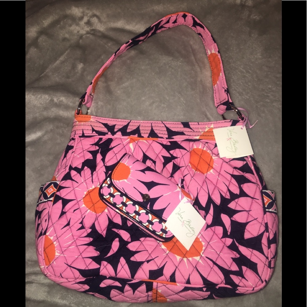 Vera Bradley Reversible Tote w/Wallet Retired Pattern: Loves Me NWT